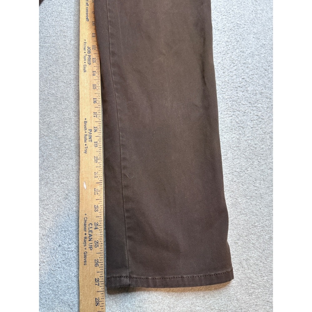 Gloria Vanderbilt Amanda Tapered Jeans Womens 10 Short Brown Denim High Rise - Picture 13 of 14